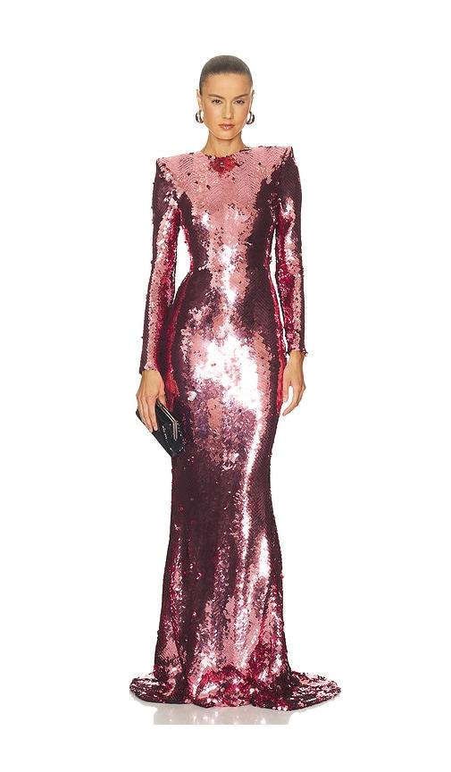 zhivago the past returns gown in mauve. - size 10 (also in 4, 2, 6, 8, 12)