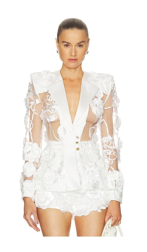 zhivago the verdict jacket in white. - size 4 (also in 8)