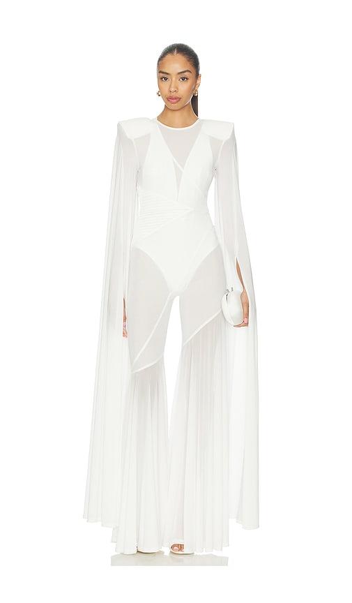 zhivago truth and beauty jumpsuit in white. - size 0 (also in 6, 8)