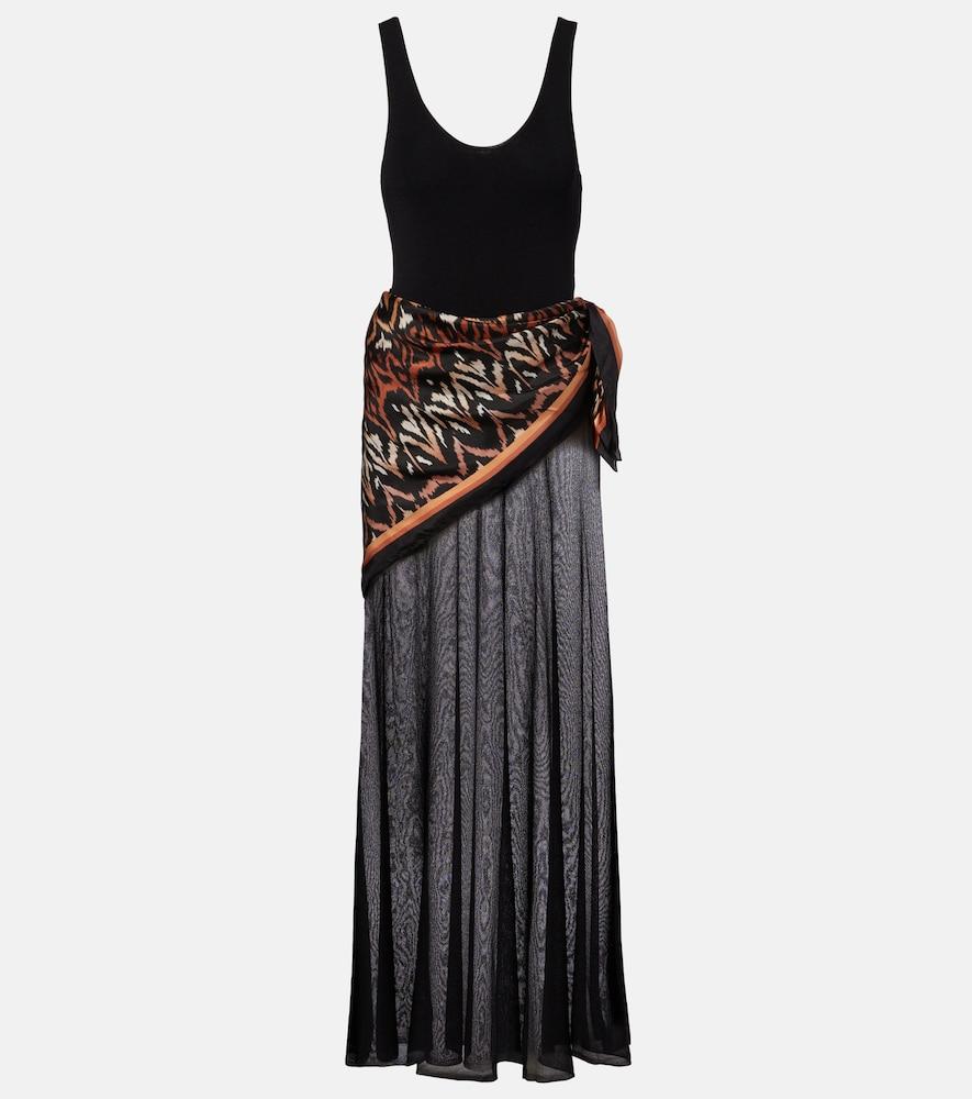 zimmermann aster scarf-detail maxi dress