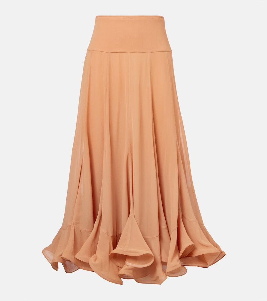 zimmermann balance floral midi skirt