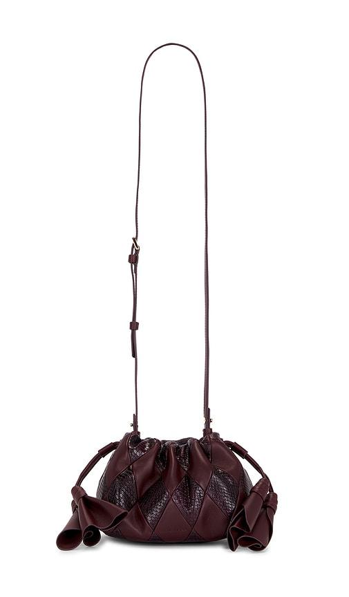 zimmermann cloud 91 small clutch bag in brown.