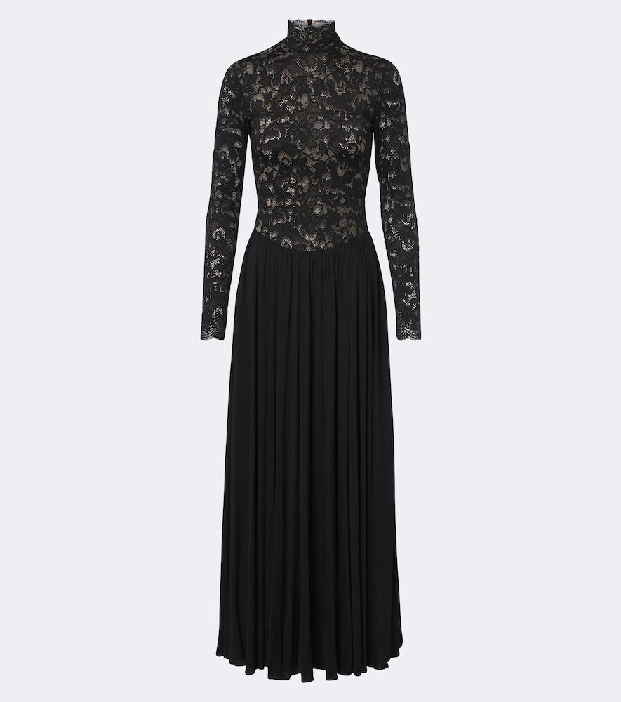 zimmermann lace and jersey maxi dress