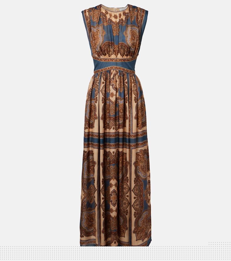 zimmermann mahon printed silk maxi dress