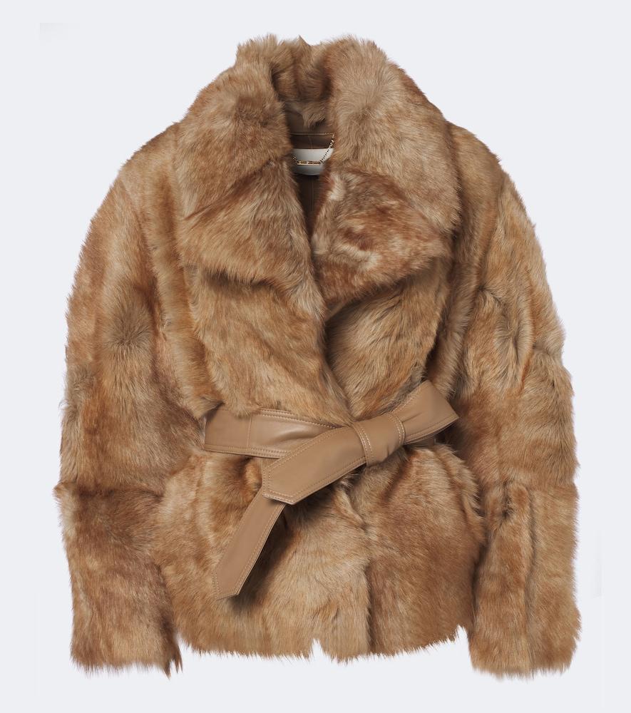 zimmermann valiant belted shearling jacket