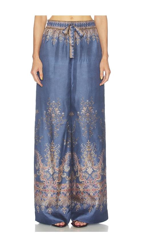 zimmermann valiant track pant in blue. - size 0/xs (also in 1/s, 2/m, 4/xl)