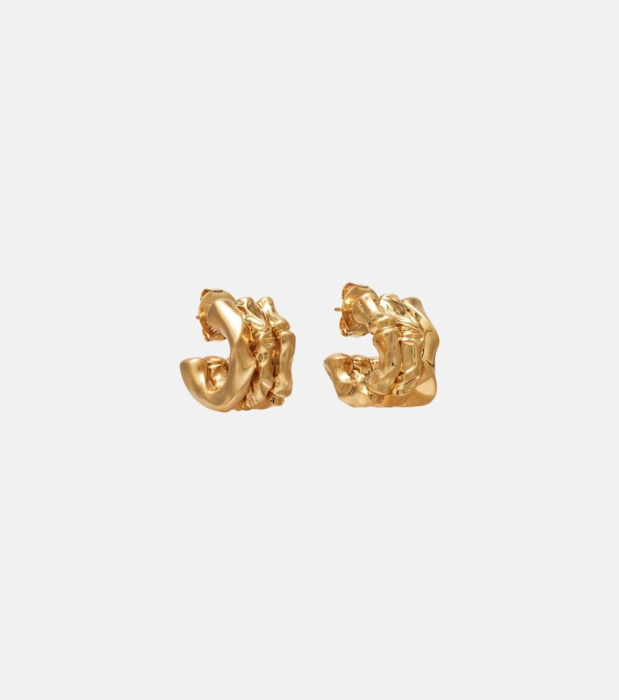 zimmermann wisp mini huggie earrings