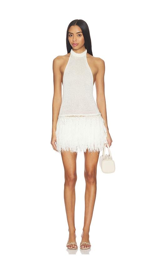 zuleyha kuru paloma dress in cream. - size 38 (also in 42)