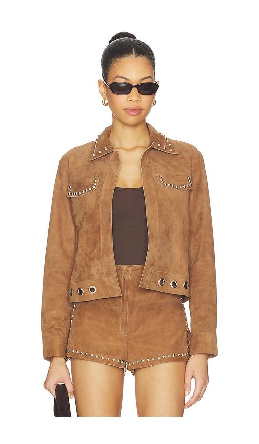 zut calumet jacket in tan. - size l (also in m)